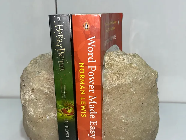 Agate Bookends - Semi Precious Bookend Set